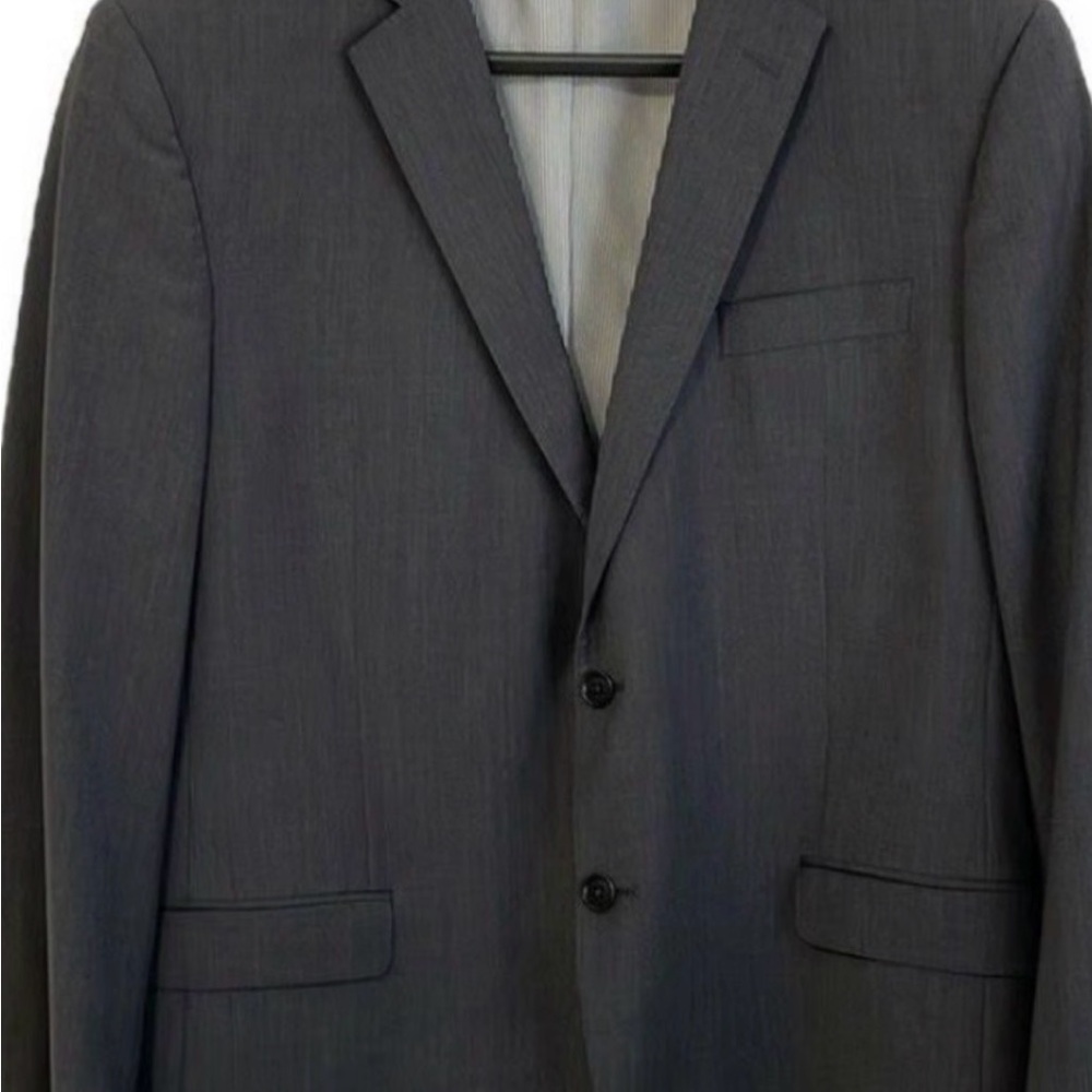 Valentino Charcoal Men's Suit